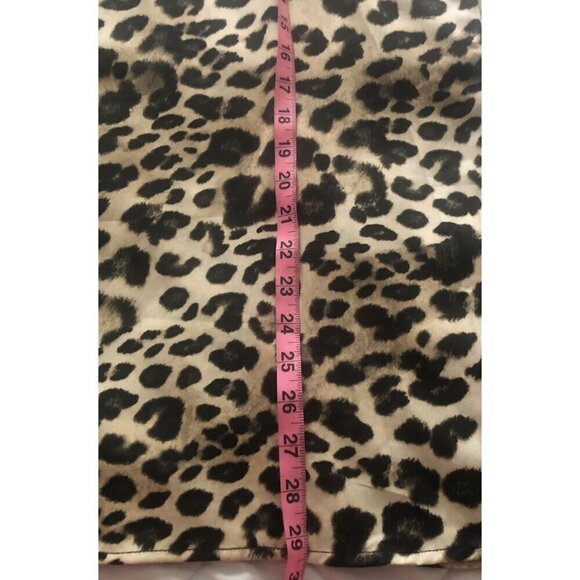 Women's Bobeau Plus Size Leopard Tank Blouse Top Cami Size 1X - Picture 9 of 12